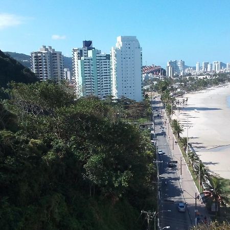 Apartamento Frente Para O Mar ,50 M Da Praia , Ar Condicionado Todos Quartos Guarujá Kültér fotó